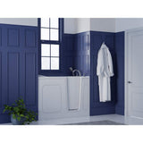 Universal Tubs HD Series 30 in. x 54 in. Right Drain Quick Fill Walk-In Soaking Bathtub in White