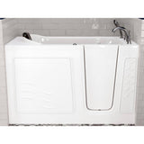 Universal Tubs Safe Premier 59 in. Right-Drain Walk-In Air Jetted Bathtub in White with Fast-Filling Faucet