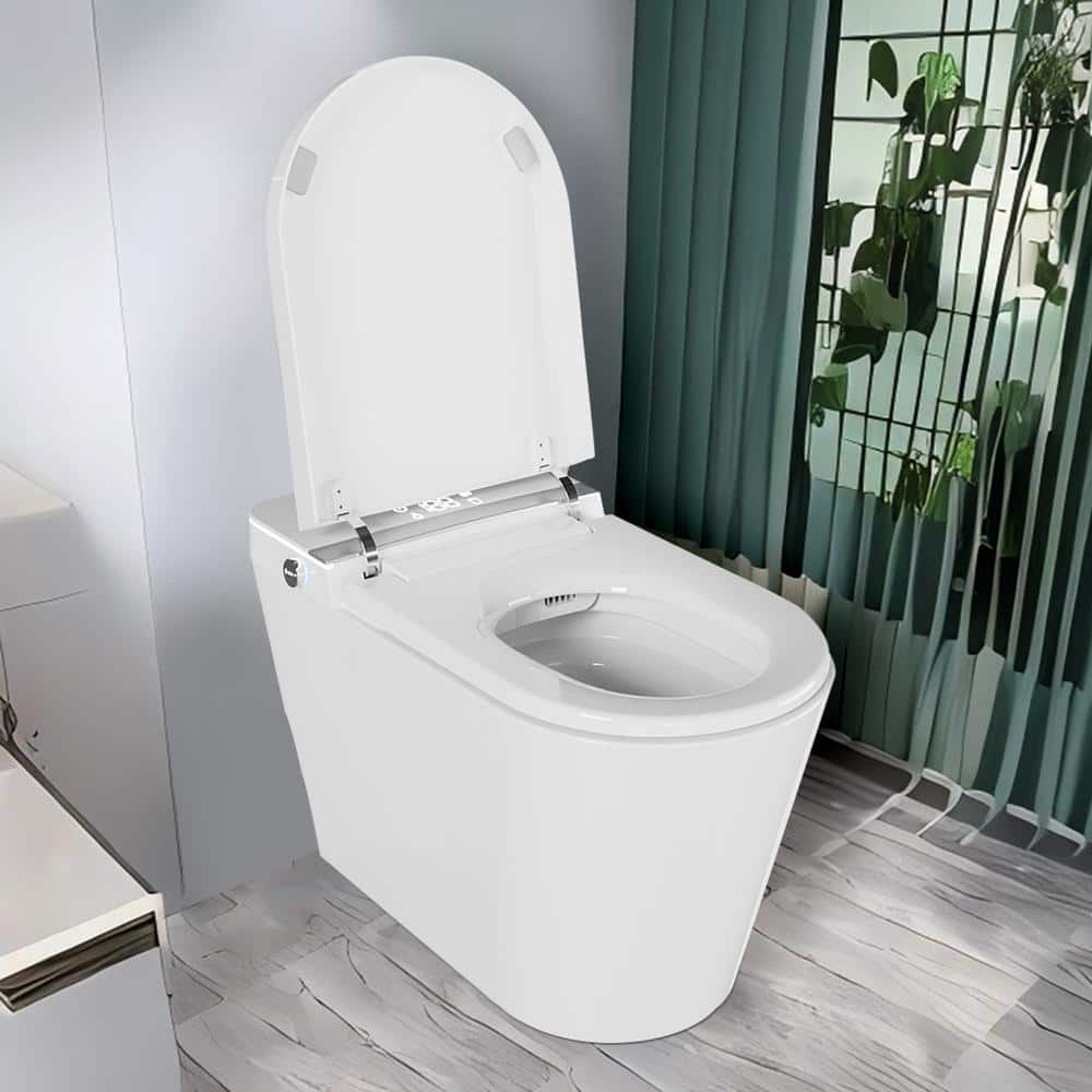UPIKER 12-in-1 Smart Toilet with Heated Seat, Auto Flush, and Night Light
