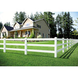 Veranda 5 in. x 5 in. White Vinyl Pyramid Fence Post Cap