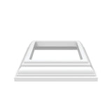 Veranda 4 in. x 4 in. White New England Base Trim