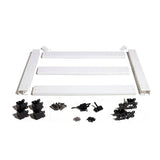 Veranda 3 ft. x 5 ft. 3-Rail Vinyl Ranch Rail Fence Gate Kit