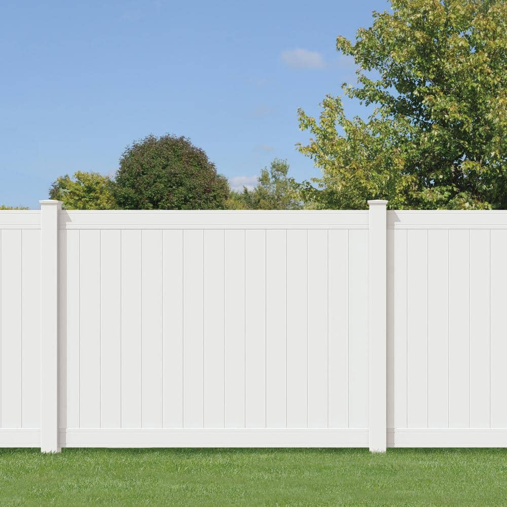 Veranda Pro-Series 6 ft x 8 ft Woodbridge Privacy Vinyl Fence Panel