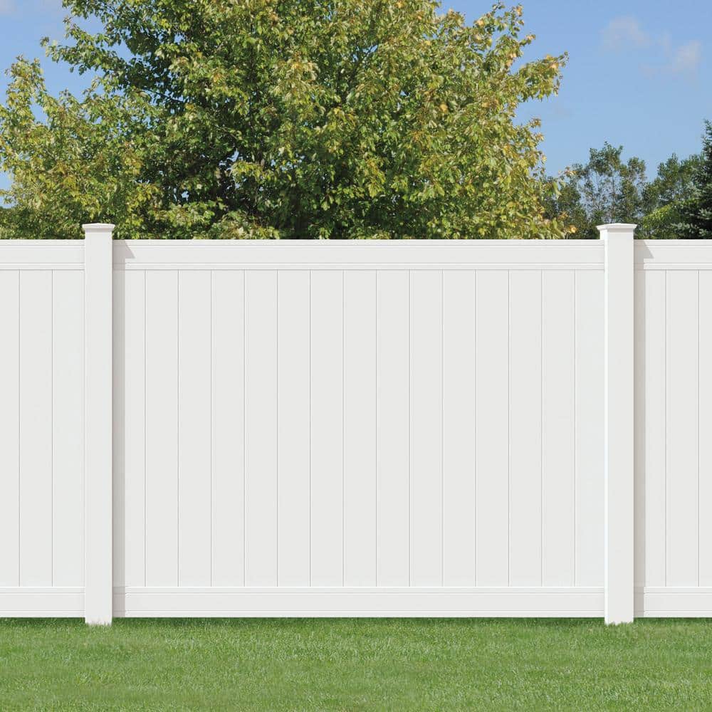 Veranda Pro-Series 6 ft x 8 ft Woodbridge Privacy Vinyl Fence Panel