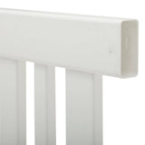 Veranda Pro-Series 4 ft. H x 6 ft. W White Vinyl Lafayette Spaced Picket Fence Panel