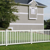Veranda Pro-Series 4 ft. H x 6 ft. W White Vinyl Lafayette Spaced Picket Fence Panel
