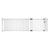 Veranda Pro-Series 4 ft. H x 6 ft. W White Vinyl Lafayette Spaced Picket Fence Panel