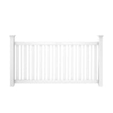 Veranda Pro-Series 4 ft. H x 6 ft. W White Vinyl Lafayette Spaced Picket Fence Panel