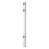 Veranda 6 ft. x 6 ft. White Vinyl Privacy Fence Panel Kit