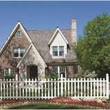 Veranda 4 in. x 4 in. x 6 ft. White Vinyl Fence Post
