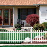 Veranda 5 in. x 5 in. x 8 ft. Tan Wicker Vinyl Fence Post