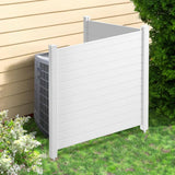 VEVOR Outdoor Privacy Screens 50"x50" Vinyl Air Conditioner & Pool Enclosure