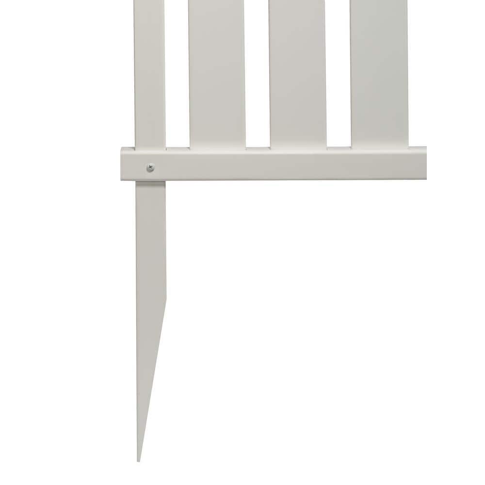 Zippity Outdoor Products Bella Puppy and Garden White Vinyl Fence Kit 2-Pack