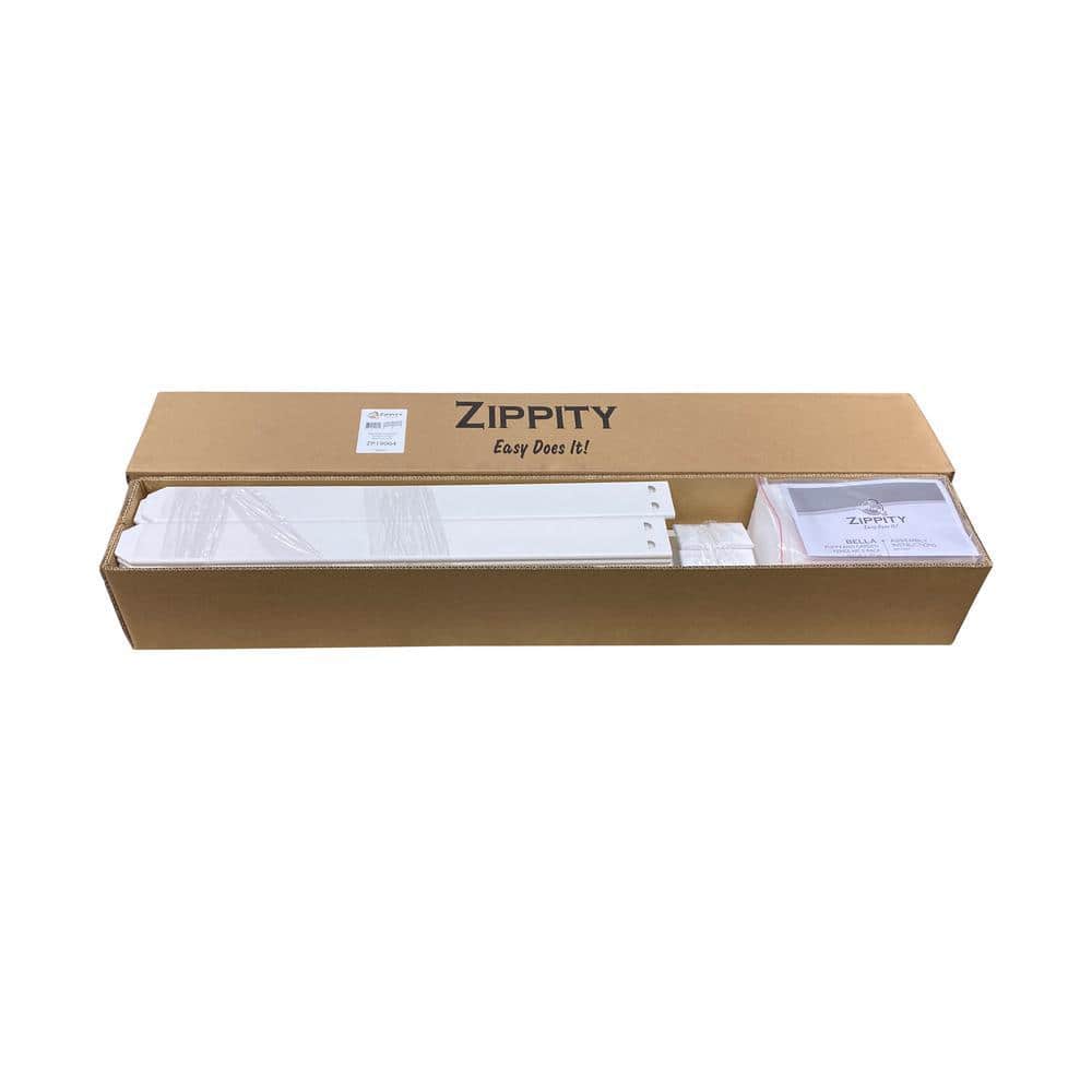 Zippity Outdoor Products Bella Puppy and Garden White Vinyl Fence Kit 2-Pack