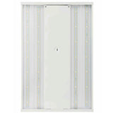 Viribright 4 ft. 400-Watt Equivalent Integrated LED Dimmable White High Bay Light, 5000K