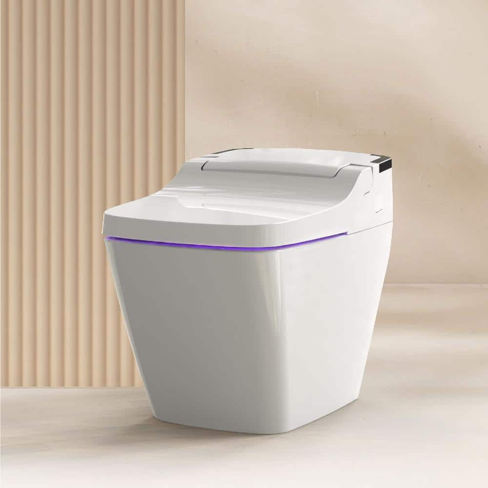 VOVO Stylement Tankless Smart Bidet One-Piece Toilet with UV LED Auto Flush & Heated Seat