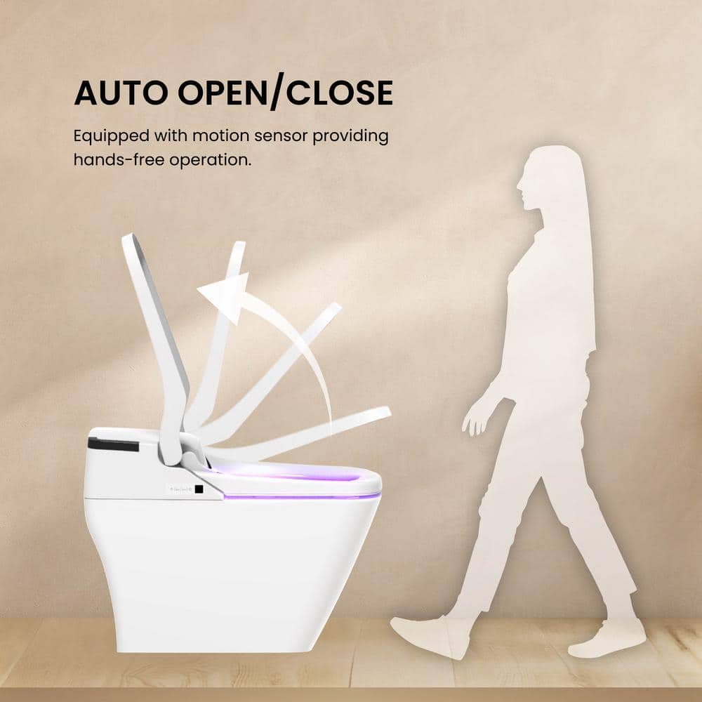 VOVO Stylement Tankless Smart Bidet Toilet with UV LED and Heated Seat