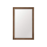 James Martin Vanities Glenbrooke 26" x 40" Rectangular Bathroom Vanity Mirror in White Wash Walnut