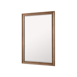James Martin Vanities Glenbrooke 30" x 40" Rectangular Bathroom Vanity Mirror in White Wash Walnut