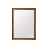 James Martin Vanities Glenbrooke 30" x 40" Rectangular Bathroom Vanity Mirror in White Wash Walnut