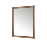James Martin Vanities Glenbrook 36" x 40" Bathroom Vanity Mirror in White Wash Walnut