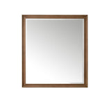 James Martin Vanities Glenbrook 36" x 40" Bathroom Vanity Mirror in White Wash Walnut
