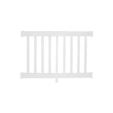 Weatherables Walton 3 ft. H x 4 ft. W White Vinyl Railing Kit