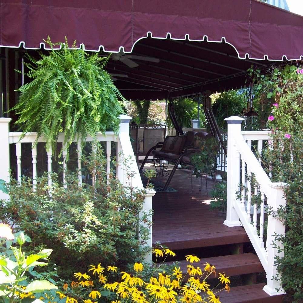 Weatherables Delray 3 ft. H x 6 ft. W White Vinyl Stair Railing Kit with Colonial Spindles