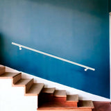 Weatherables 6 ft. L x 1.5 in. D Textured White ADA Rail/Grab Bar Kit