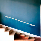Weatherables 6 ft. L x 1.5 in. D Textured White ADA Rail/Grab Bar Kit