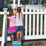 Weatherables Plymouth White Vinyl Picket Fence Project Pack - 4 ft. H x 124 ft. L
