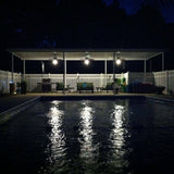 Weatherables Crestview 5 ft. x 6 ft. White Vinyl Pool Fence Panel
