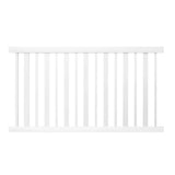 Weatherables Atlantis 4 ft. H x 8 ft. W White Vinyl Pool Fence Panel