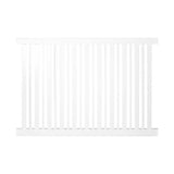 Weatherables Sarasota 4x8 White Vinyl Pool Fence Panel