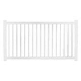 Weatherables 48 in. H x 124 ft. L Neptune White Vinyl Complete Vinyl Pool Fence Project Pack