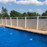 Weatherables Bradford 5 ft. H x 6 ft. W White Vinyl Privacy Fence Panel Kit