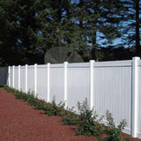 Weatherables Savannah 5 ft. H x 6 ft. W White Vinyl Privacy Fence Panel Kit