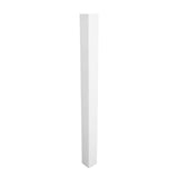 Weatherables 4 in. x 4 in. x 7 ft. Vinyl Fence Blank Post