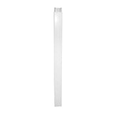 Weatherables 4 in. x 4 in. x 7 ft. Vinyl Fence Gate Blank Post