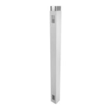 Weatherables 5 in. x 5 in. x 9 ft. Vinyl Fence Gate End Post