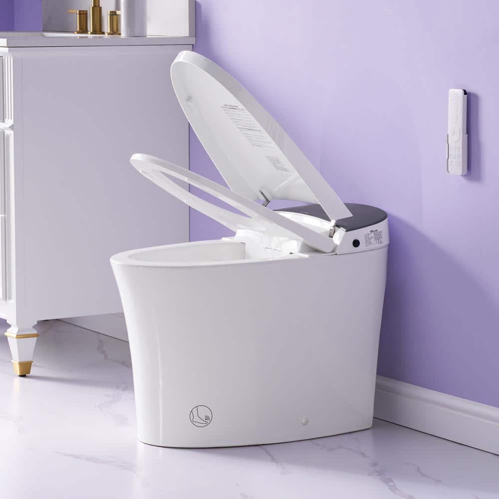 WELLFOR ARLO ADA Elongated LED Smart Bidet Toilet with Auto Open/Close/Flush