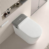 WELLFOR Elongated Smart Bidet Toilet with Automatic Features
