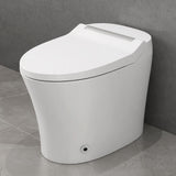 WELLFOR Elongated Smart Bidet Toilet 1.28 GPF with Heated Seat & Auto Flush