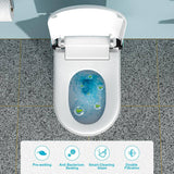 WELLFOR MT2 Elongated Heated Seat Bidet Toilet with Auto Open/Close and Foot Sensor Flush