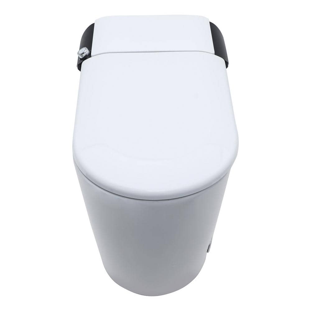 WELLFOR MT2 Elongated Heated Seat Bidet Toilet with Auto Open/Close and Foot Sensor Flush