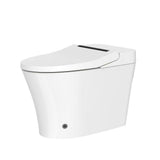 WELLFOR Elongated Dual Flush Smart Bidet Toilet with Heated Seat – White