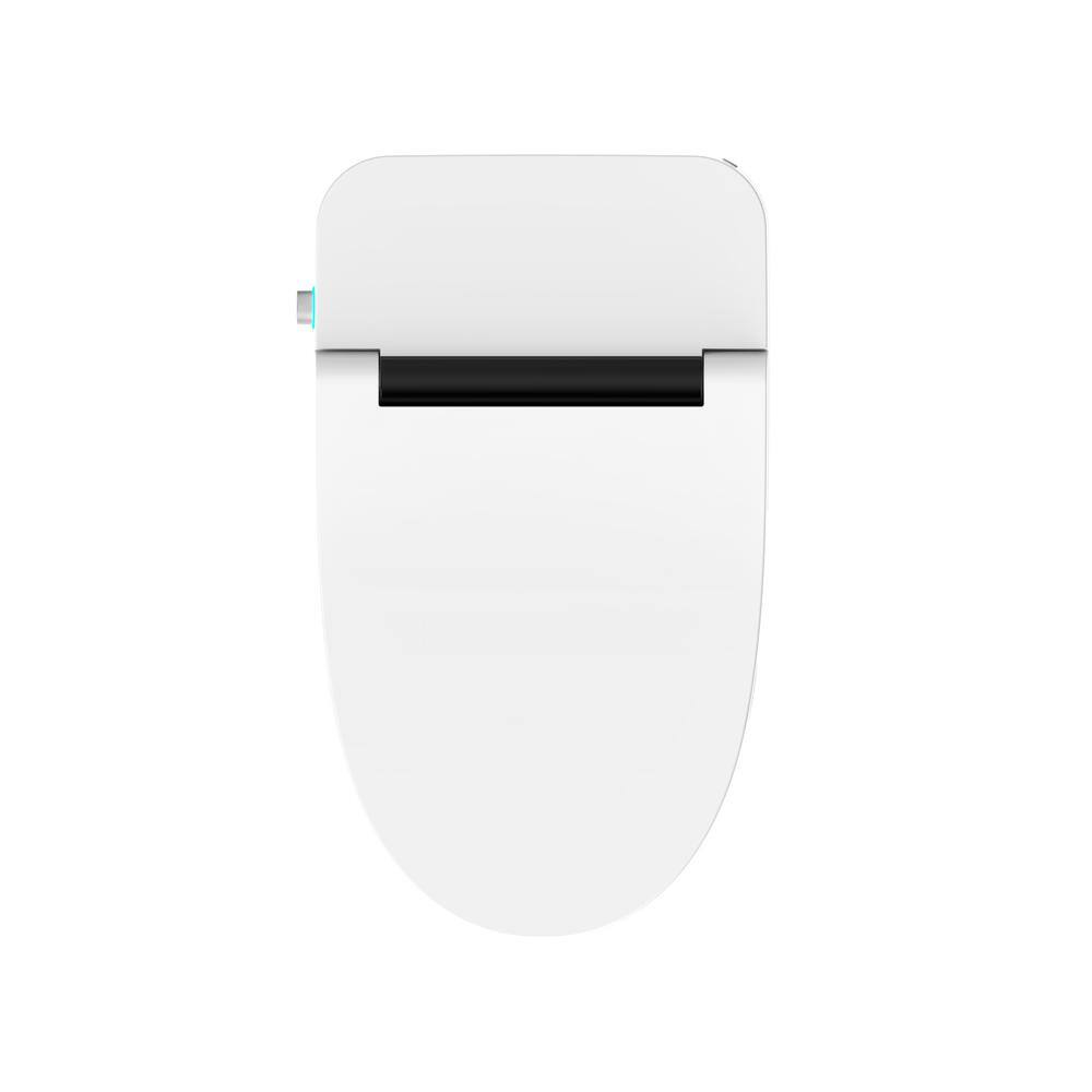 WELLFOR Elongated Dual Flush Smart Bidet Toilet with Heated Seat – White