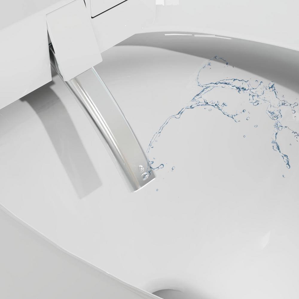 WELLFOR Dual Flush Smart Bidet Toilet with Auto Flush and Heated Seat