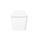 WELLFOR Elongated Dual Flush Smart Bidet Toilet in White with Auto Flush