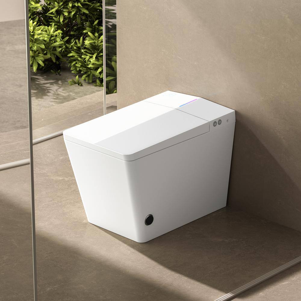 WELLFOR TM-1 LED Smart Bidet Toilet with Auto Flush & Heated Seat
